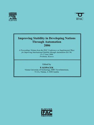 cover image of Improving Stability in Developing Nations through Automation 2006